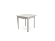 Kis Mokka asztal Feh�r 80x80 cm