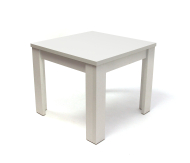 Atos asztal Feh�r 90x90 cm